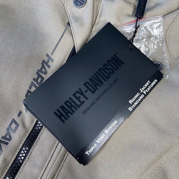 Harley Davidson Piledriver 2.0 Size Medium Men Snapback Textile Riding Jacket - Picture 7 of 8